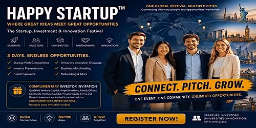 HAPPY STARTUP\u2122 \u2013 Connecting Startups, Investors & Universities | Brisbane