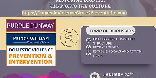 Healthy Relationships -Domestic Violence Awareness Circle Kick-Off Meeting