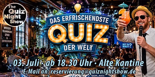 Quiz Night #576 - Allgemeinwissen (das erfrischendste Quiz der Welt)