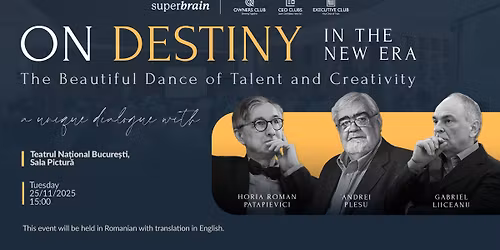 On Destiny in the new era - The beautiful dance of talent and creativity