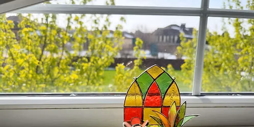 3D Stained Glass Hanging Terrarium Class