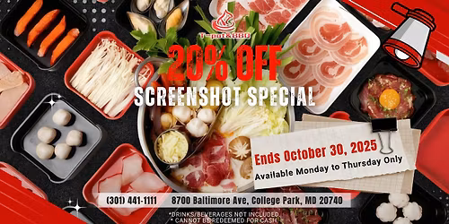 October Campaign - 20% Off Screenshot