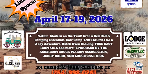 Chuckwagon Cooking Camp