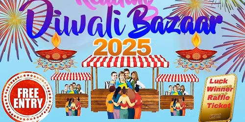 Reading Diwali Bazaar 2025 | 4th Year Lucky Gold Winner – Buy your raffle ticket at the event!"