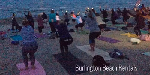 Full Moon Beach Yoga \ud83c\udf15 