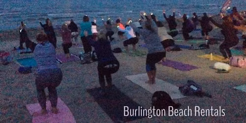 Full Moon Beach Yoga \ud83c\udf15