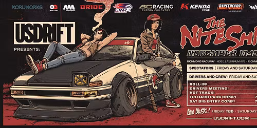 USDrift The Nite Shift \/\/ Richmond Raceway \/\/ November 14-15