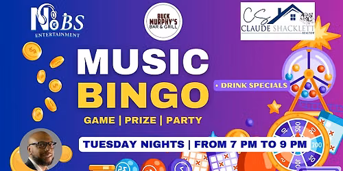 Music Bingo Night | Odenton MD | FREE Entry | Drink Specials | Every Tues