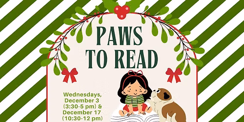 Paws to Read (All Ages)