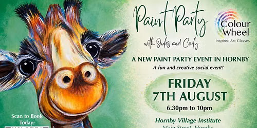 LANCASTER  Paint Party. Hornby Village Institute