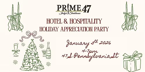 Hotel & Hospitality Holiday Appreciation Party