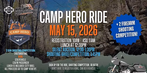 2nd Annual Camp Hero Ride & Shooting Competition