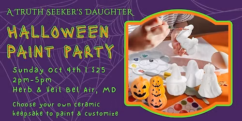 Halloween Paint Party