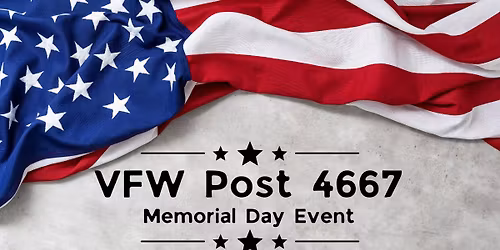 2026 Marion VFW Post 4667 Memorial Day Event
