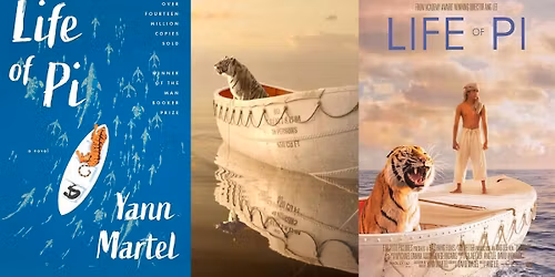 CAC Book Club: LIFE OF PI - Book Club & Film Screening