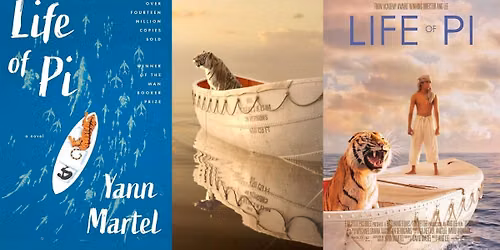 CAC Book Club: LIFE OF PI - Book Club & Film Screening