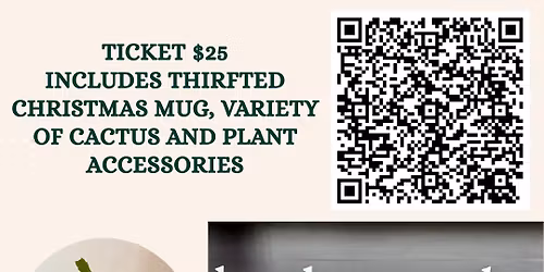 Christmas and Cacti Planting Party