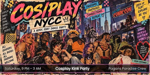 COS\/PL@Y A Cosplay Klnky Party!