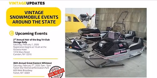 NYSSA14th Annual Vintage Snowmobile Show