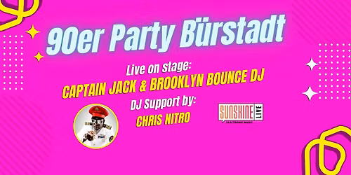 90er Party B\u00fcrststadt 2026