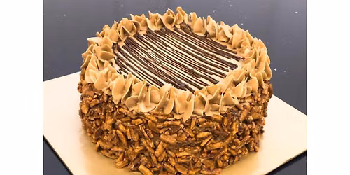 Caramel Almond Baileys Cake