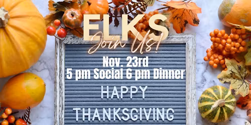 Grand Island Elks Thanksgiving Dinner