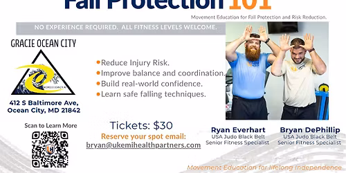 Fall Protection 101 @ Gracie Ocean City 