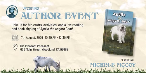 Author Signing and Live Reading Featuring Michele McCoy
