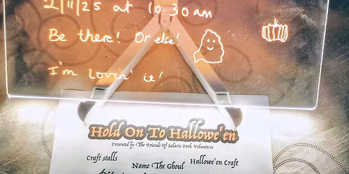 Hold on to Hallowe'en