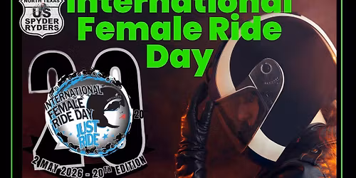 \ud83d\udd25 International Female Ride Day 2026 \ud83d\udd25