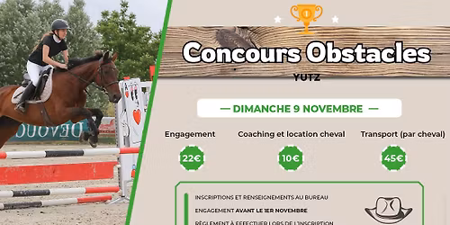 Concours de Saut d'Obstacles \u00e0 Yutz