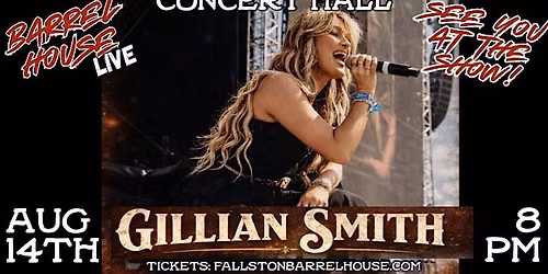 Gillian Smith at Barrel House Live!
