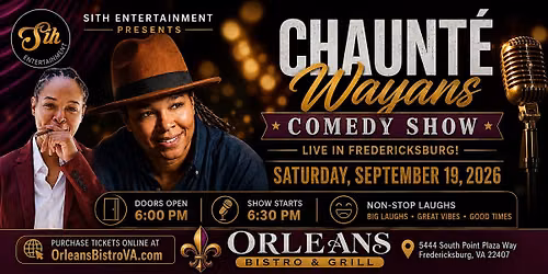 Chaunte Wayans Comedy Show