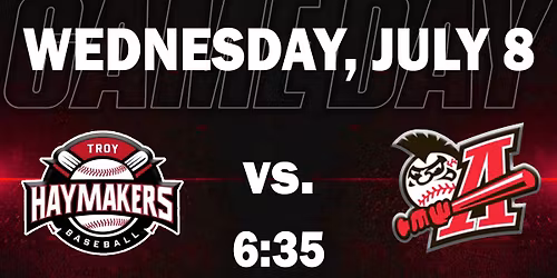 Troy Haymakers vs. Amsterdam Mohawks