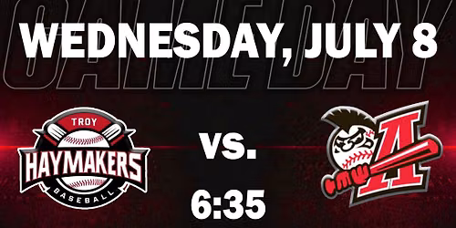 Troy Haymakers vs. Amsterdam Mohawks