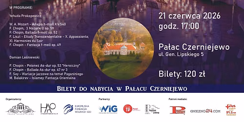 Recital fortepianowy Yehudy Prokopowicza