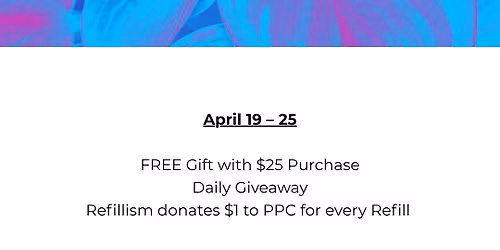 Earth Week at Refillism | April 19 to 25