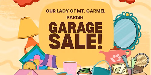 Garage Sale at Our Lady of Mt. Carmel Festa