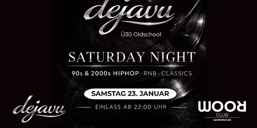 DEJA VU-Die \u00dc30 Oldschool Night