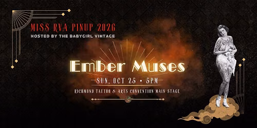 Miss RVA Pinup 2026: Ember Muses