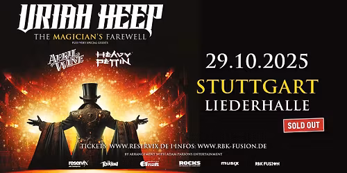 Uriah Heep - The Magician's Farewell 2025 Tour | Stuttgart
