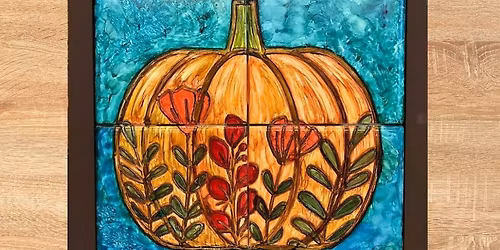 Alcohol Ink Frame Tiles