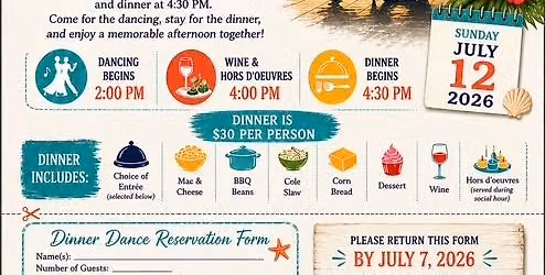 July 12 Dinner Dance