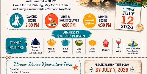 July 12 Dinner Dance