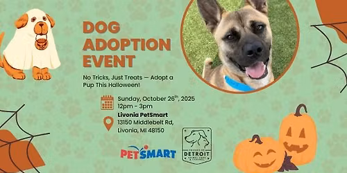 Dog Adoption Event at Livonia PetSmart