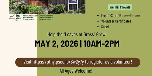 I Love My Park Day 2026