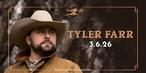 TYLER FARR - Acoustic Tour 2026