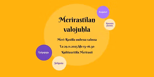 Valojuhla \u2013 Meri-Rastila uudessa valossa