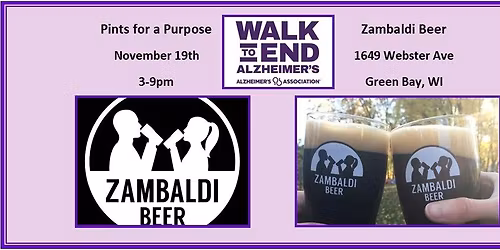 Pints for a Purpose at Zambaldi's