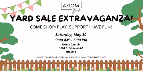 Yard Sale Extravaganza!
